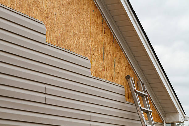 Professional Siding Inspection technician working in Pamplin, VA